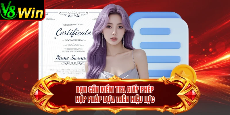 Bạn Cần Kiểm Tra Giấy Phép Hợp Pháp Dựa Trên Hiệu Lực