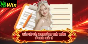 Giấy Phép Của V8win Có Hợp Pháp Không - Góc Nhìn Pháp Lý
