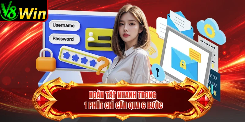 Hoàn Tất Nhanh Trong 1 Phút Chỉ Cần Qua 6 Bước